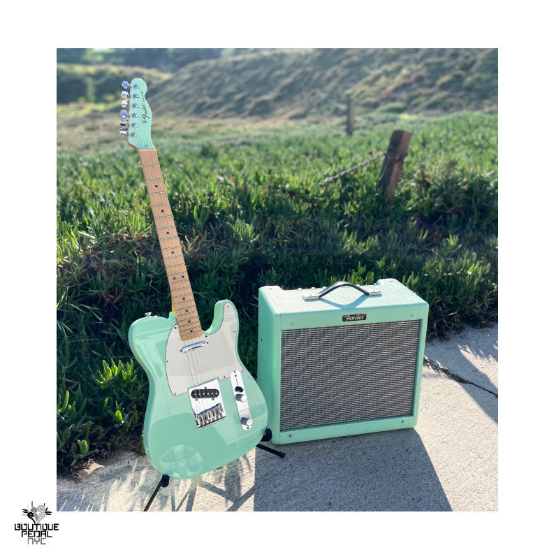 Fender FSR Telecaster Surf green matching headstock w/ matching Fender Blues Jr.
