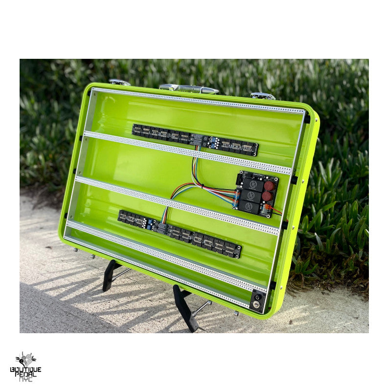 BPNYC ZERO Centurion Elite Eurorack Modular Travel Case 10U 480HP VERDE LIMON (SOLD)