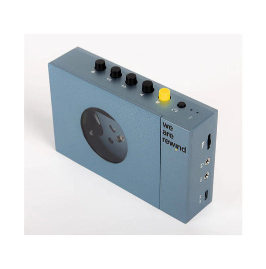 we are rewind BLUETOOTH CASSETTE PLAYER • KURT(blue)