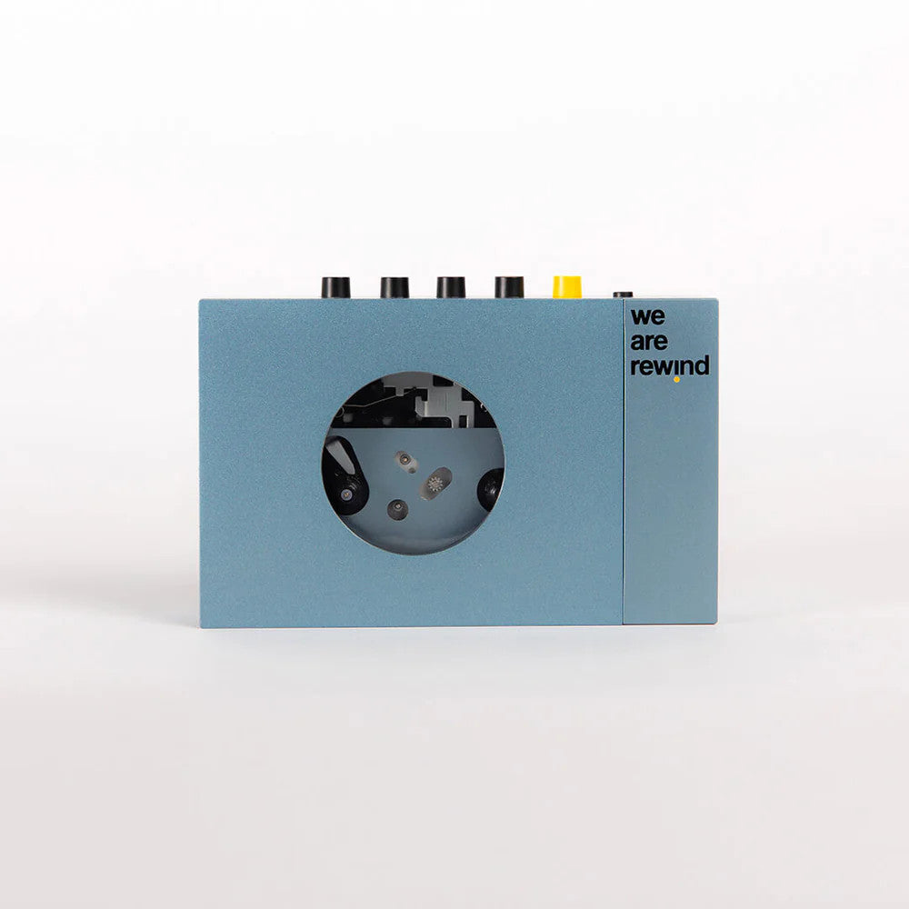 we are rewind BLUETOOTH CASSETTE PLAYER • KURT(blue)